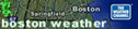 Boston area weather forecast...
